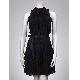 Ruffled Woven Dress