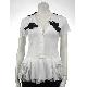 V-Neck Ruffled Knitted Top