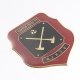 Large Badge with Color Enamel and Epoxy Filled
