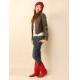 Leather Jacket & Denim Jeans, T102