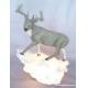 Whitetail Deer Decorated Lamp