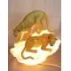 Cougar Decorated Lamp, TL332C