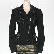Ladies' cotton trendy zip jacket, V1312 + V4652