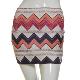 Ladies' 60% polyester 10% spandex skirt