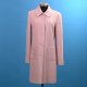Ladies wool mixed lined woven coat
