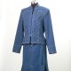 Ladies denim embroidery woven jacket, KD3