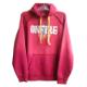 Men's cotton sweat hoody, enzyme washed with potassium treatment.