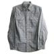 Men's cotton lurex check shirt, garment dyed., LAL-MW-18