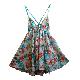 LADIES' PRINTED SUN DRESS, LAL-WW-37