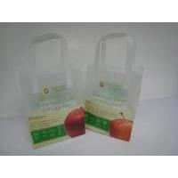 Folded tape Handles Plastic Bag