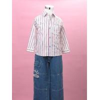 Boys' Woven Yarn Dyed Long Sleeves Shirt & Denim Trousers
