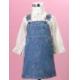 Girls' Denim Overal Dress