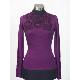 Knitted Pullover with Lace