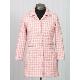 Woven Coat with Jacquard
