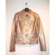 L's metallic lamb leather jkt, TW012