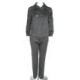 Top - woven double breast coat