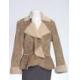 Fake suede bounded shepper jacket