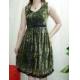 Flocking Chiffon Dress