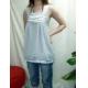 Chiffon Top with Satin and Beading