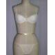 Underwired moulded bra with tanga