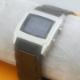 Stainless Steel Dual Time Digital Watch