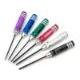 HEX DRIVER SET 1.5mm, 2.0mm, 2.5mm, 3.0mm, + and - 6pcs