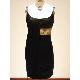 stretch silk woven dress, PM8M2048