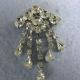 Glass Rhinestone Brooch