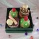 Hazelnet Cake Keychain