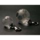 Decorative crystal football mobile clip
