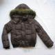 GIRLS WOVEN COAT W/HOOD, DSC-1416