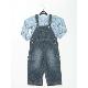 Baby L/S tee + denim jeans