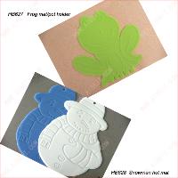 Frog Mat/ Pot Holder/ Snowman Mat