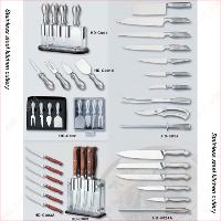 Stainless Steel Kitchen Cutlery Set / Kitchen Knife Set