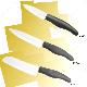 Ceramic Knife-Clever Series, C-001/002/003