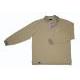 Long sleeves polo shirt