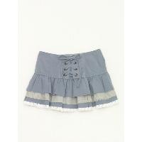peached canvas skirt