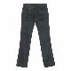 coated black denim