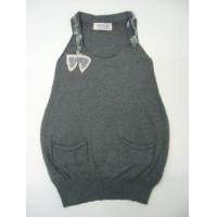 Vest Dress W/Ribbon + Beading Trim