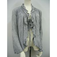 Long Sleeve Pleated Cardigan