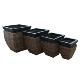 Synthetic Rattan Flower Pot