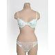 Embroidery mesh Bra & Thong