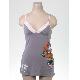 Printed knitted cami set