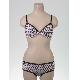 Printed knitted bra set