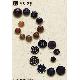 Leather Like Button