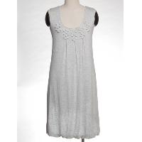 Ladies no sleeve dress with accessories
