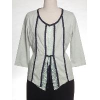 Ladies blouse with embroidery