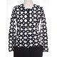 Ladies knitting dress with printing