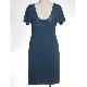 Ladies short sleeve dress with beads