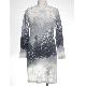 Ladies knitting dress with printing, 6018